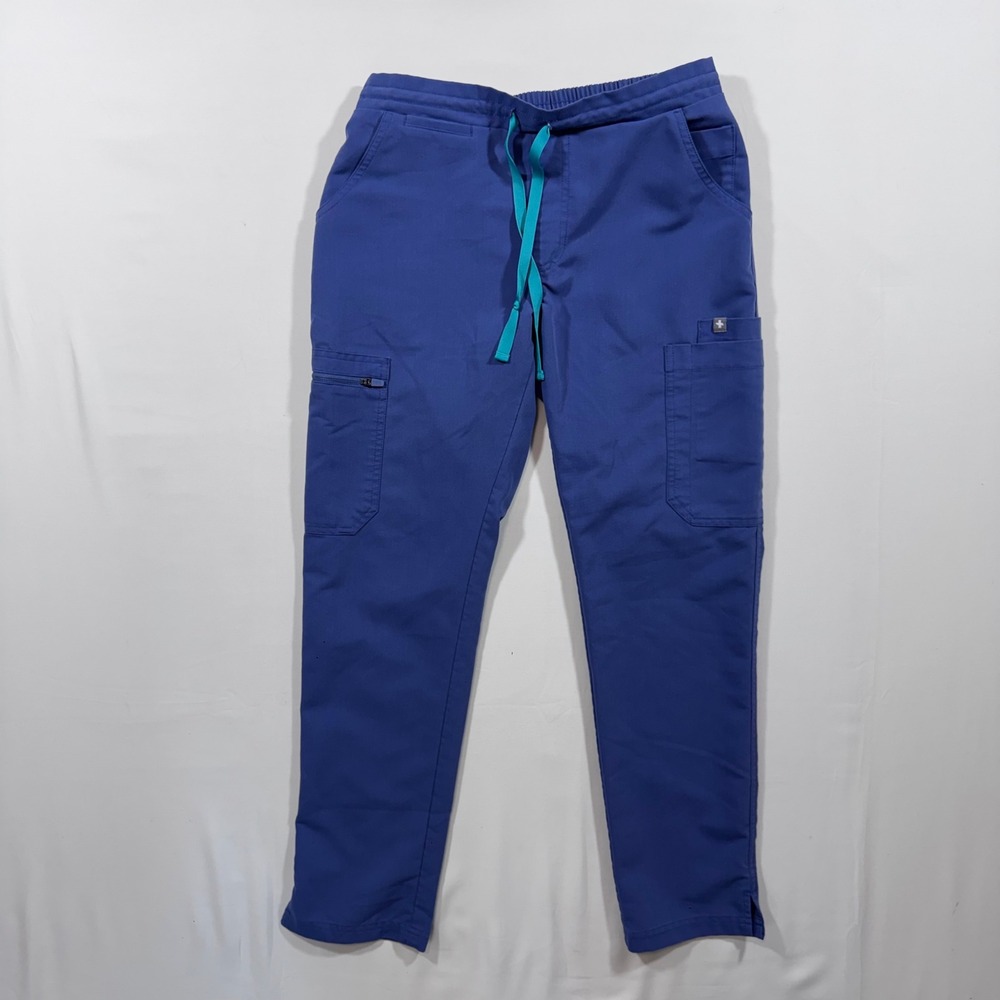FIGS Yola‎ Scrub Pants Big Sky Blue Limited Edition Skinny XS Medical Uniform